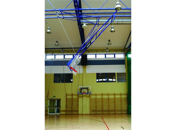 Takmontert basketballsystem, elektrisk FIBA